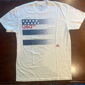 Adidas, medium, USA Golf t-shirt.